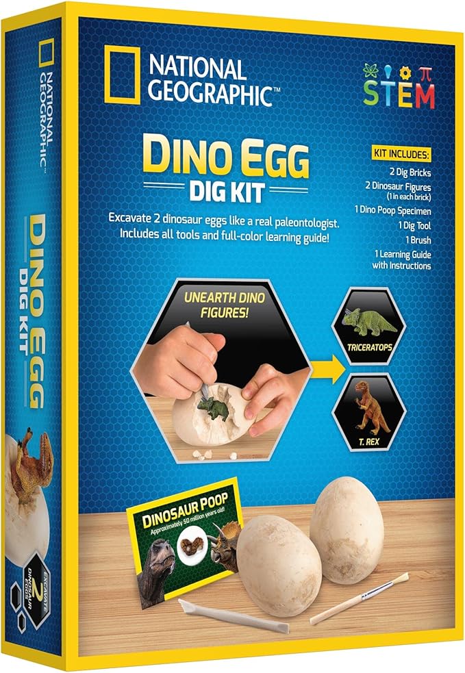National Geographic Dino Egg Dig Kit