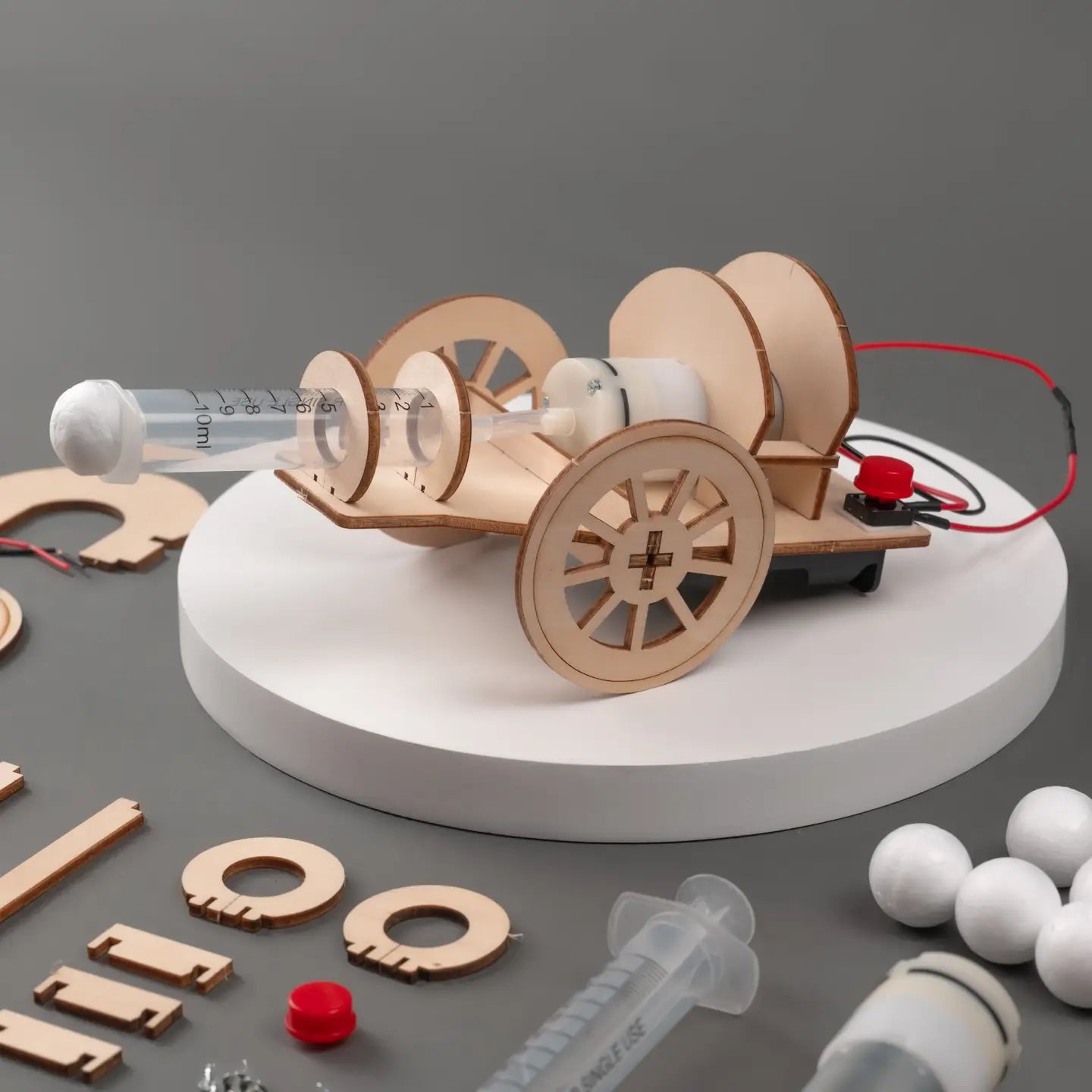 Cannon Diy Kit, Educational Stem Toy For Kids, Craft Kit