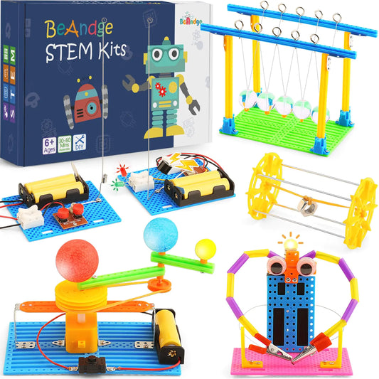 STEM Science Kits for Kids Age 8-12 Boys Activities Robot Building Kit 6-8 Girls Engineering Projects STEM Toys Learning Educational Science Game Experiment Gifts for 6 7 8 9 10 11 Year Old Activity