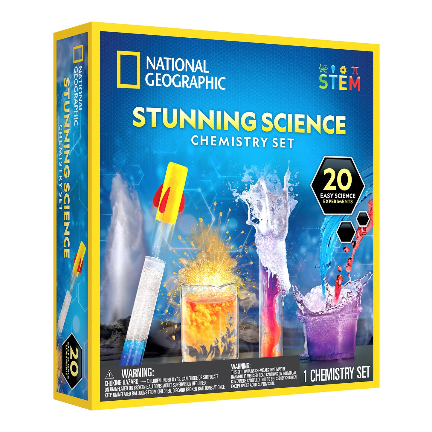 National Geographic Stunning Science Chemistry Kit