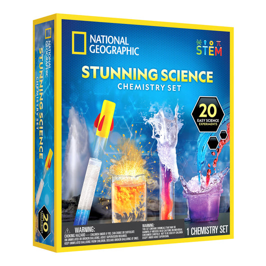 National Geographic Stunning Science Chemistry Kit