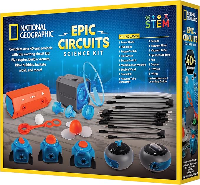 National Geographic Epic Circuits Science Kit