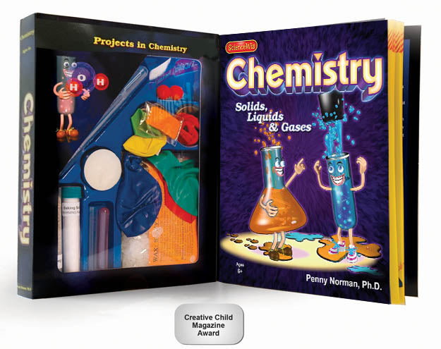 Science Wiz Chemistry Kit - Stem Learning - Solids, Liquids, & Gases