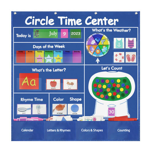 Cycle Time Learning Center Card Bag