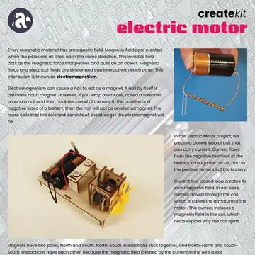 Electric Motor Diy Kit, Educational Stem Toy For Kids